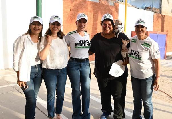 Verónica Martínez suma el respaldo de destacadas exlegisladoras en la colonia Eduardo Guerra