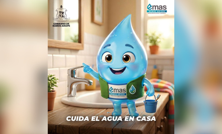 Exhorta Ramos Arizpe a cuidar el agua