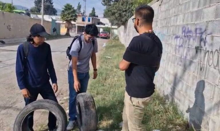 Le encuentran utilidad a llantas desechadas